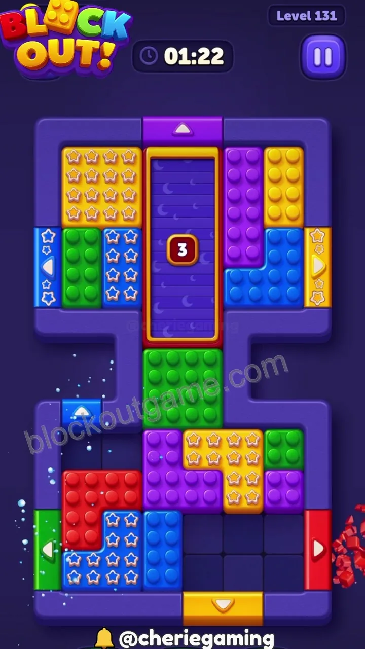 Block Out Level 131 step 5
