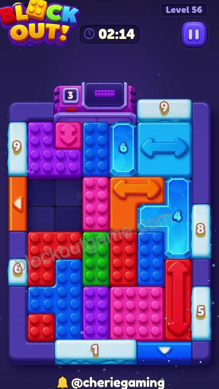 Block Out Level 56 step 2