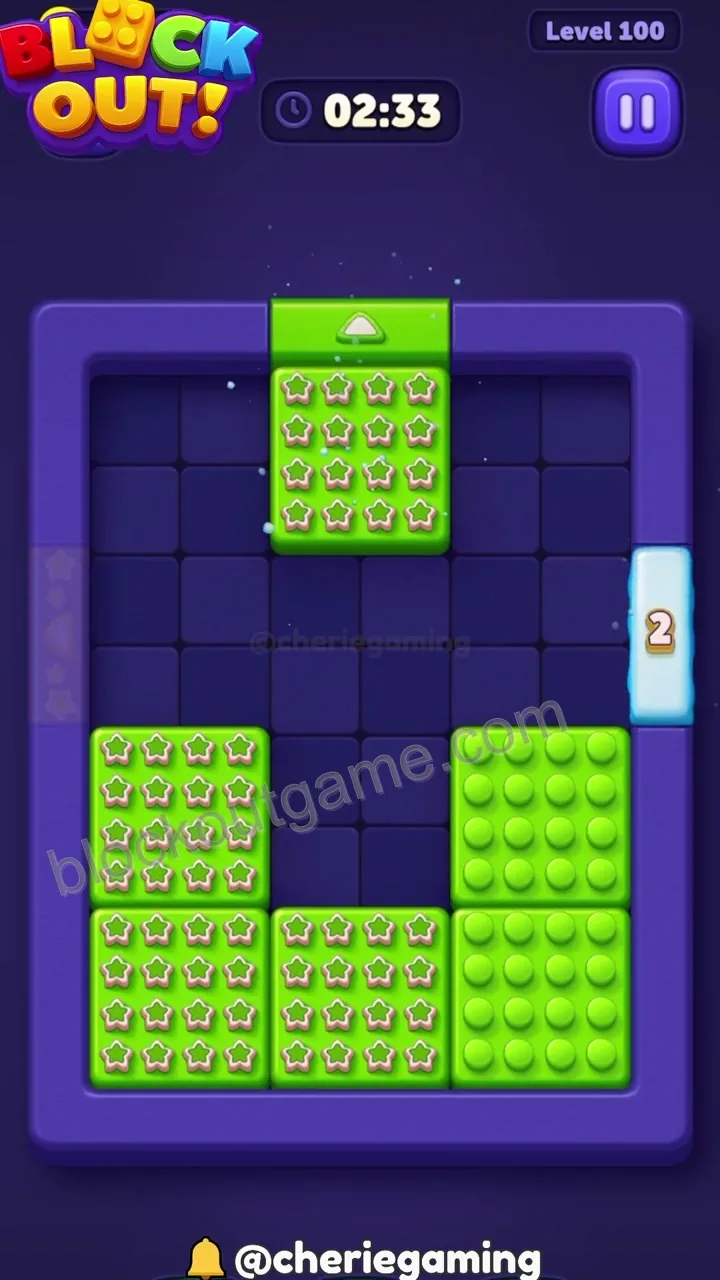 Block Out Level 100 step 7