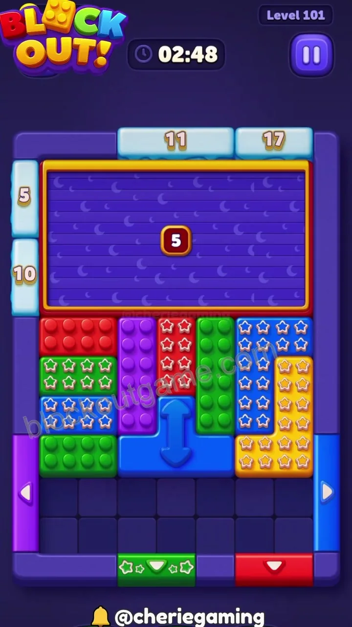 Block Out Level 101 step 5