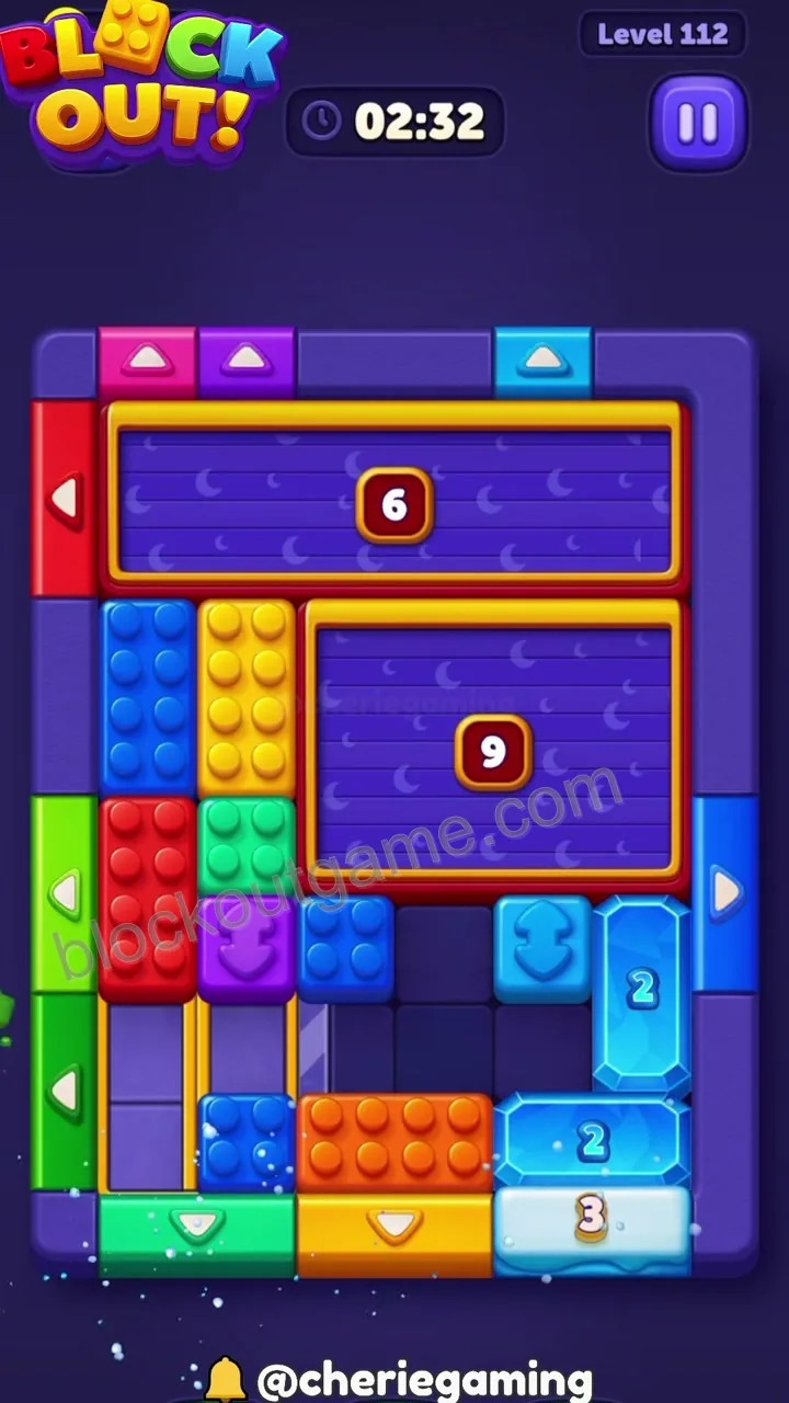 Block Out Level 112 step 3