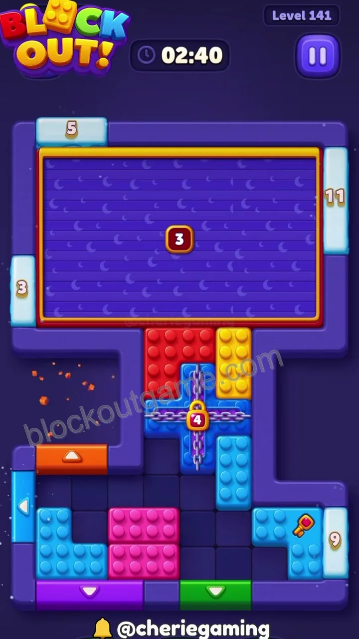 Block Out Level 141 step 5