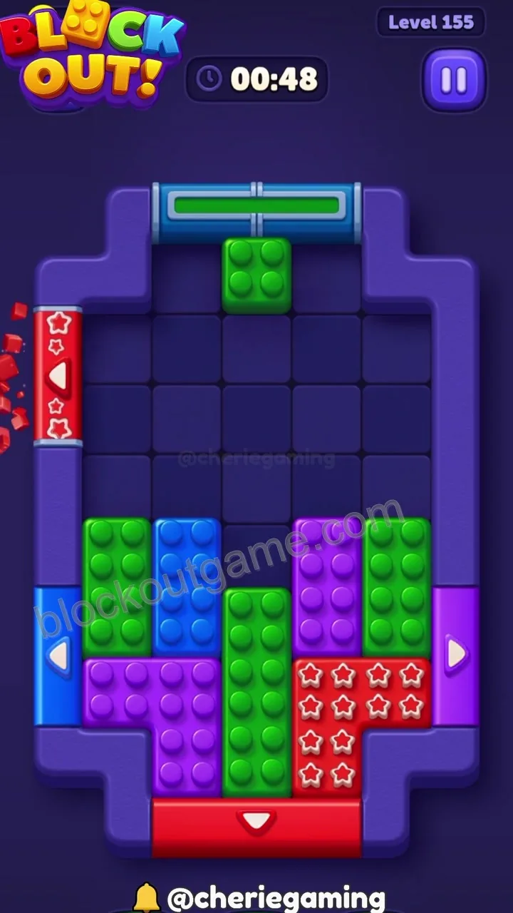 Block Out Level 155 step 6