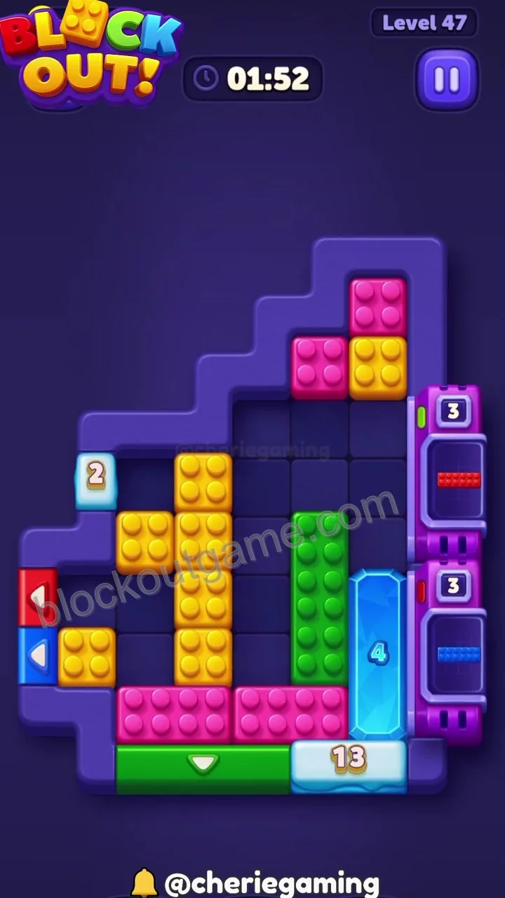 Block Out Level 47 step 5