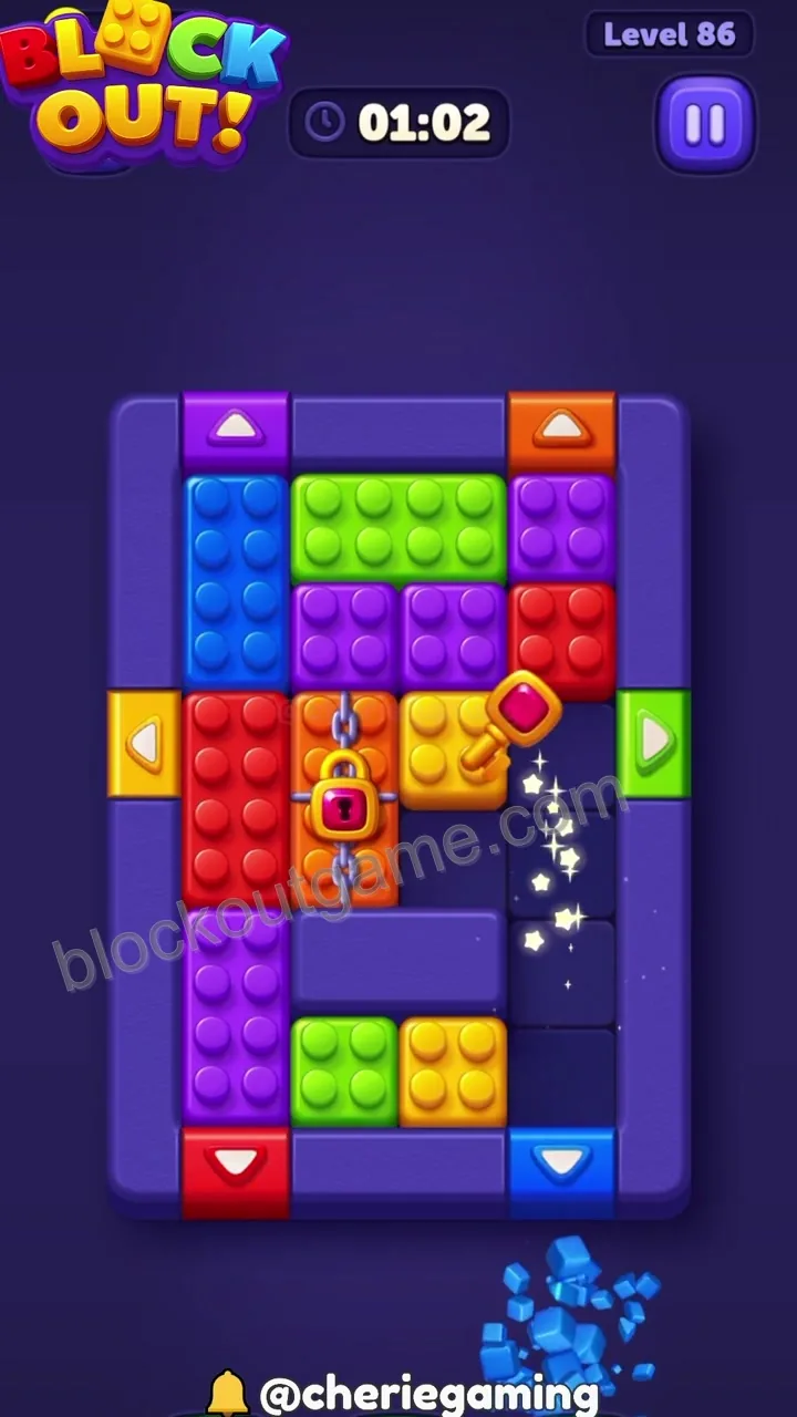 Block Out Level 86 step 5