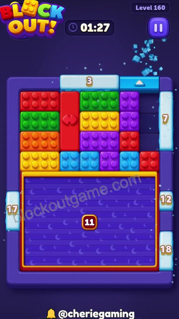 Block Out Level 160 step 3