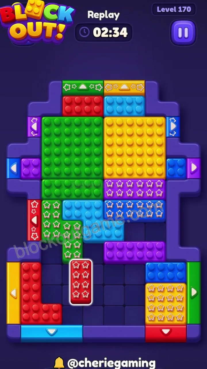 Block Out Level 170 step 7