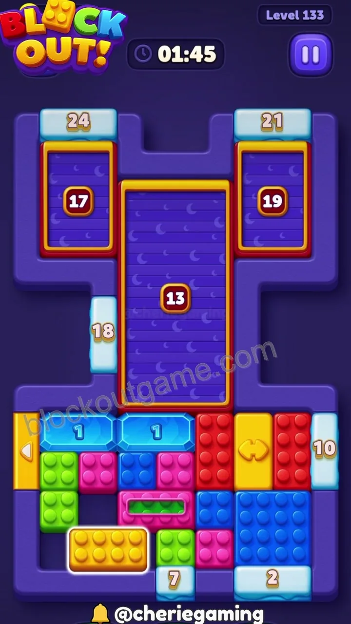 Block Out Level 133 step 3