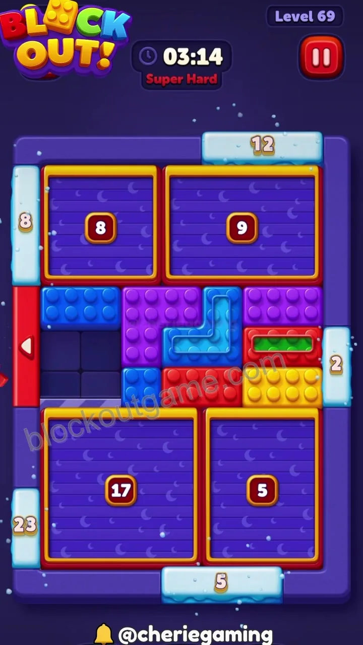 Block Out Level 69 step 2
