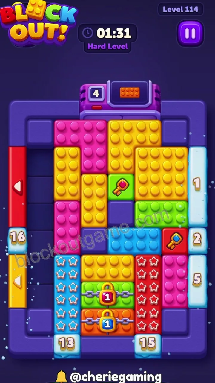 Block Out Level 114 step 3