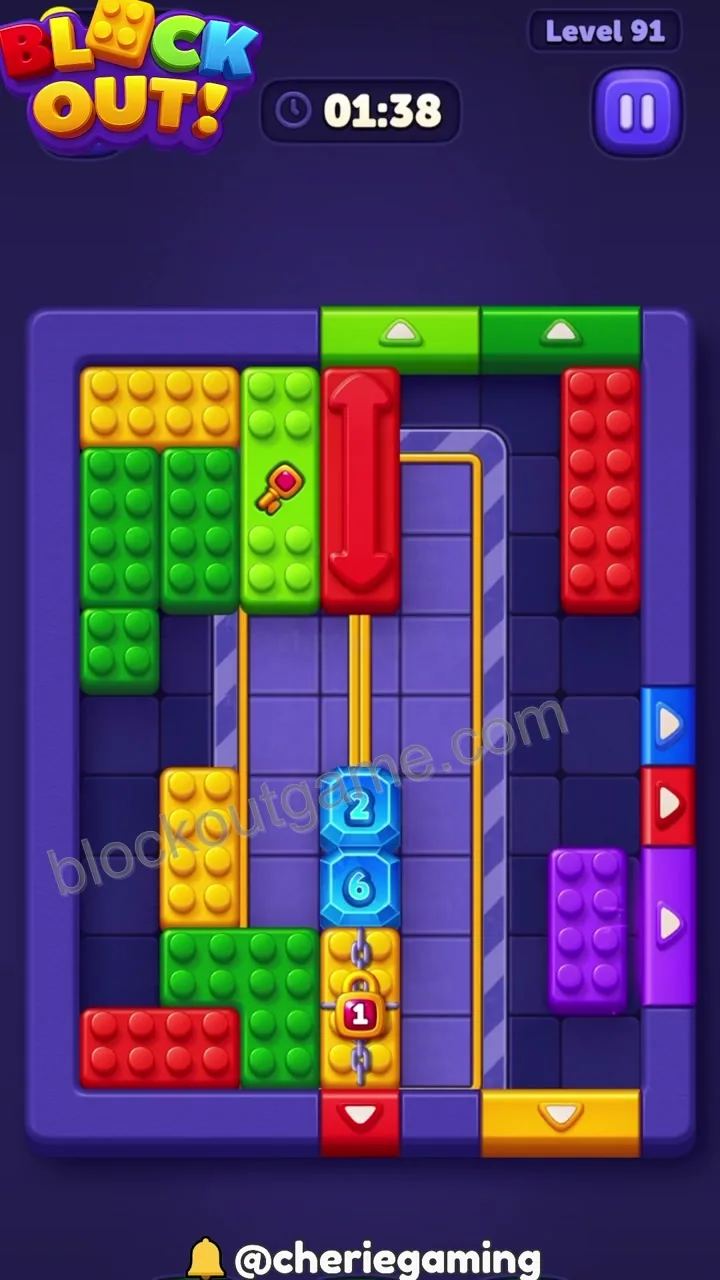 Block Out Level 91 step 6