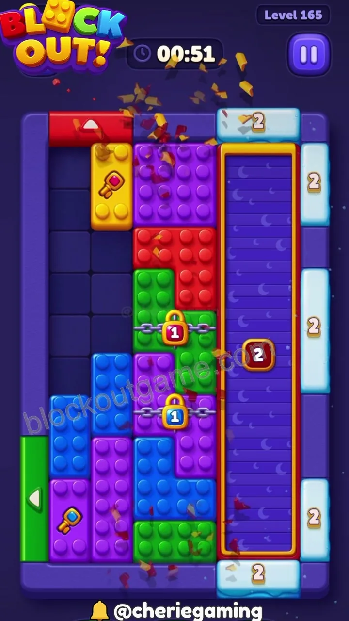 Block Out Level 165 step 4