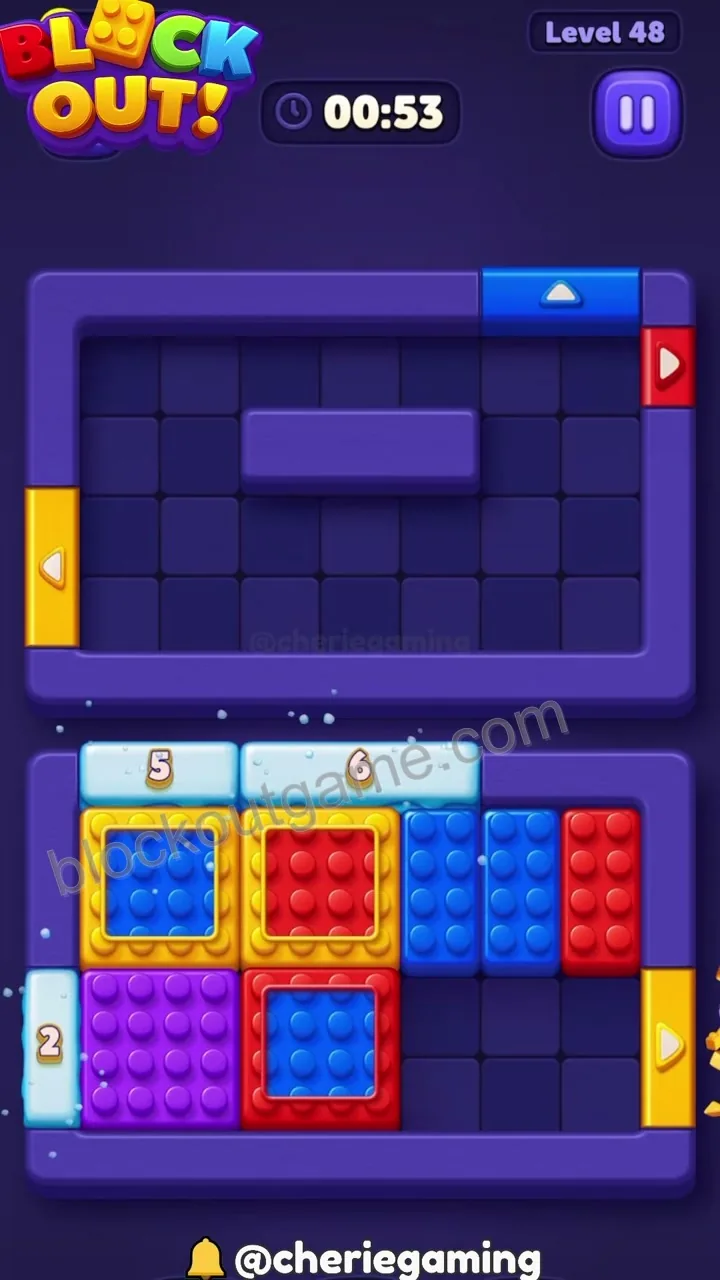Block Out Level 48 step 6