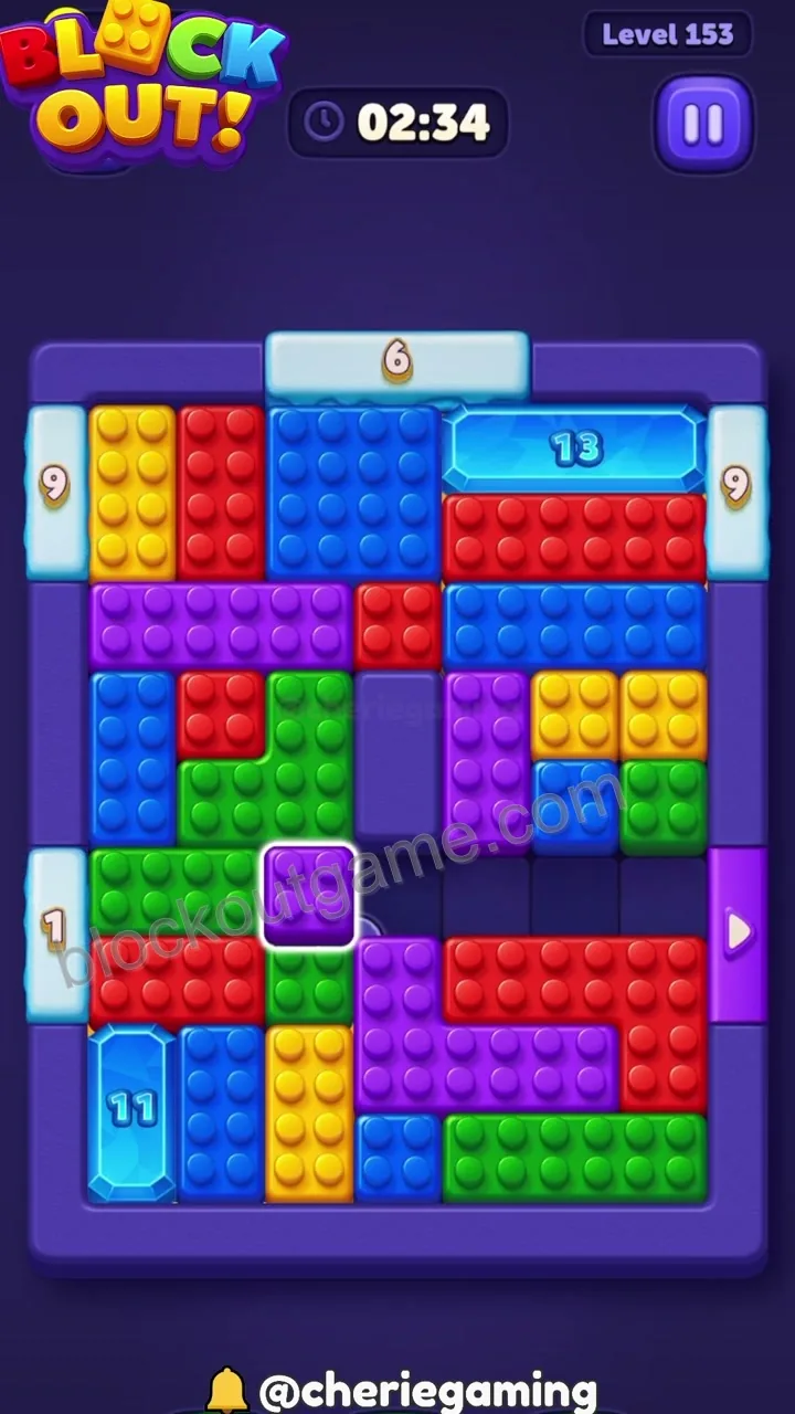 Block Out Level 153 step 3