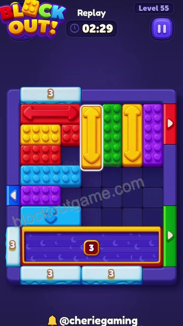 Block Out Level 55 step 7