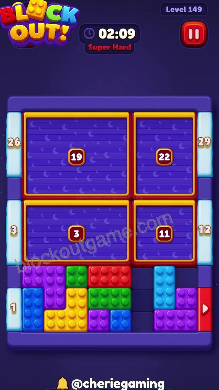 Block Out Level 149 step 4