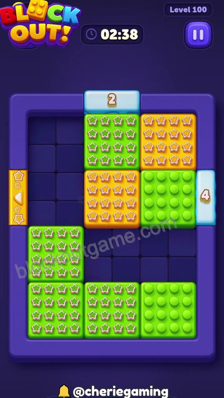 Block Out Level 100 step 6