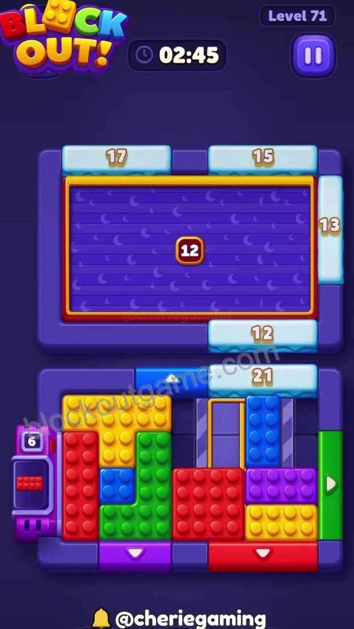 Block Out Level 71 step 4