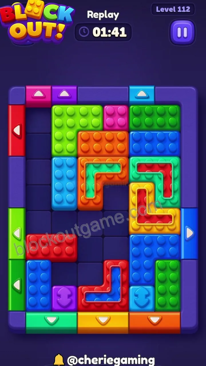 Block Out Level 112 step 7