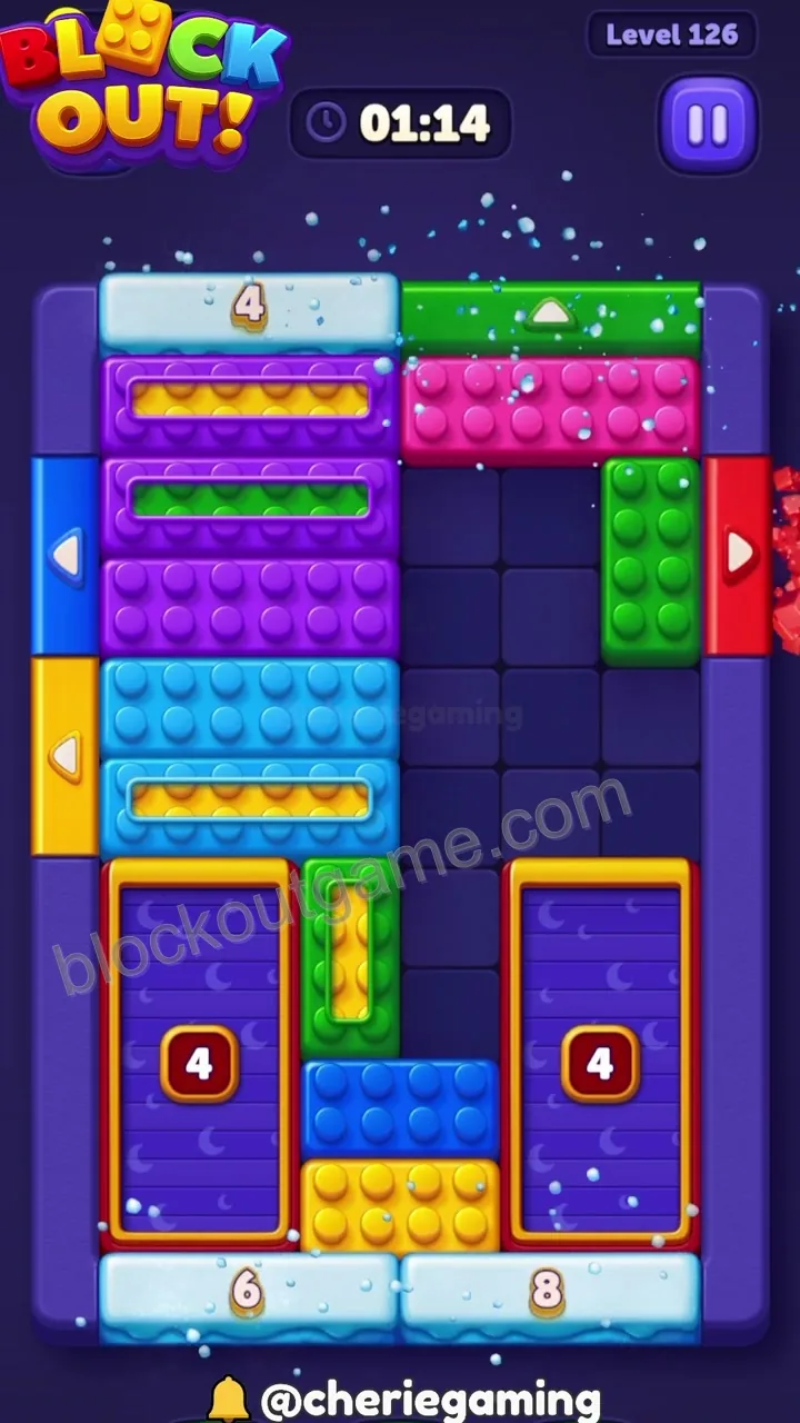 Block Out Level 126 step 6