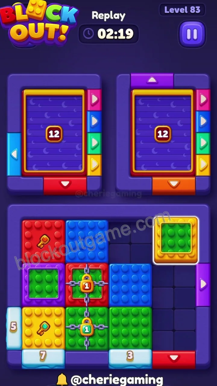 Block Out Level 83 step 7