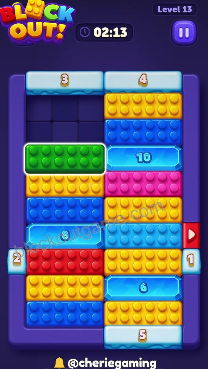 Block Out Level 13 step 2