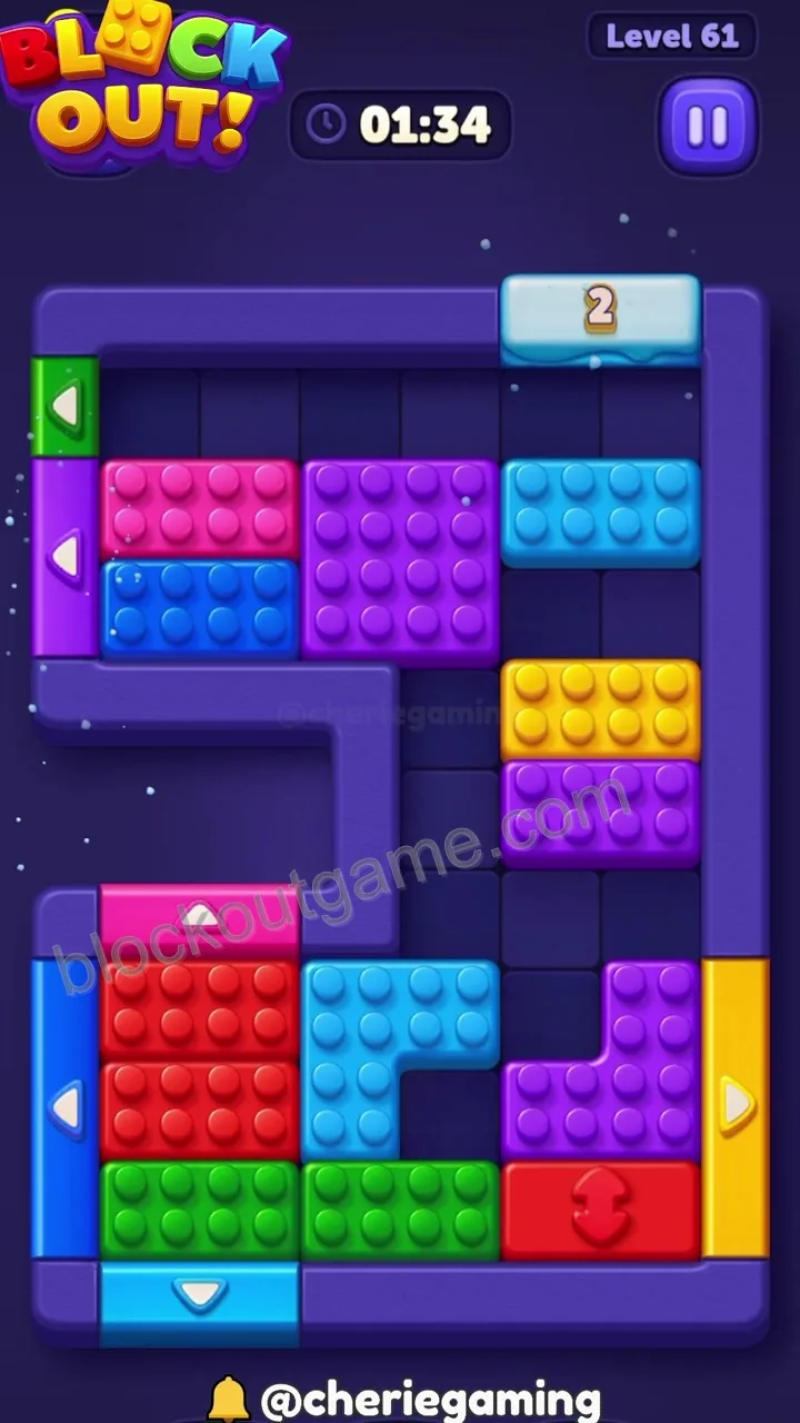 Block Out Level 61 step 7