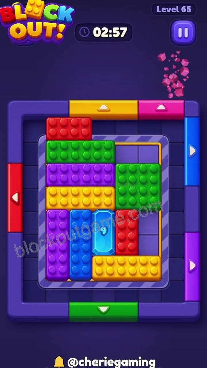 Block Out Level 65 step 3