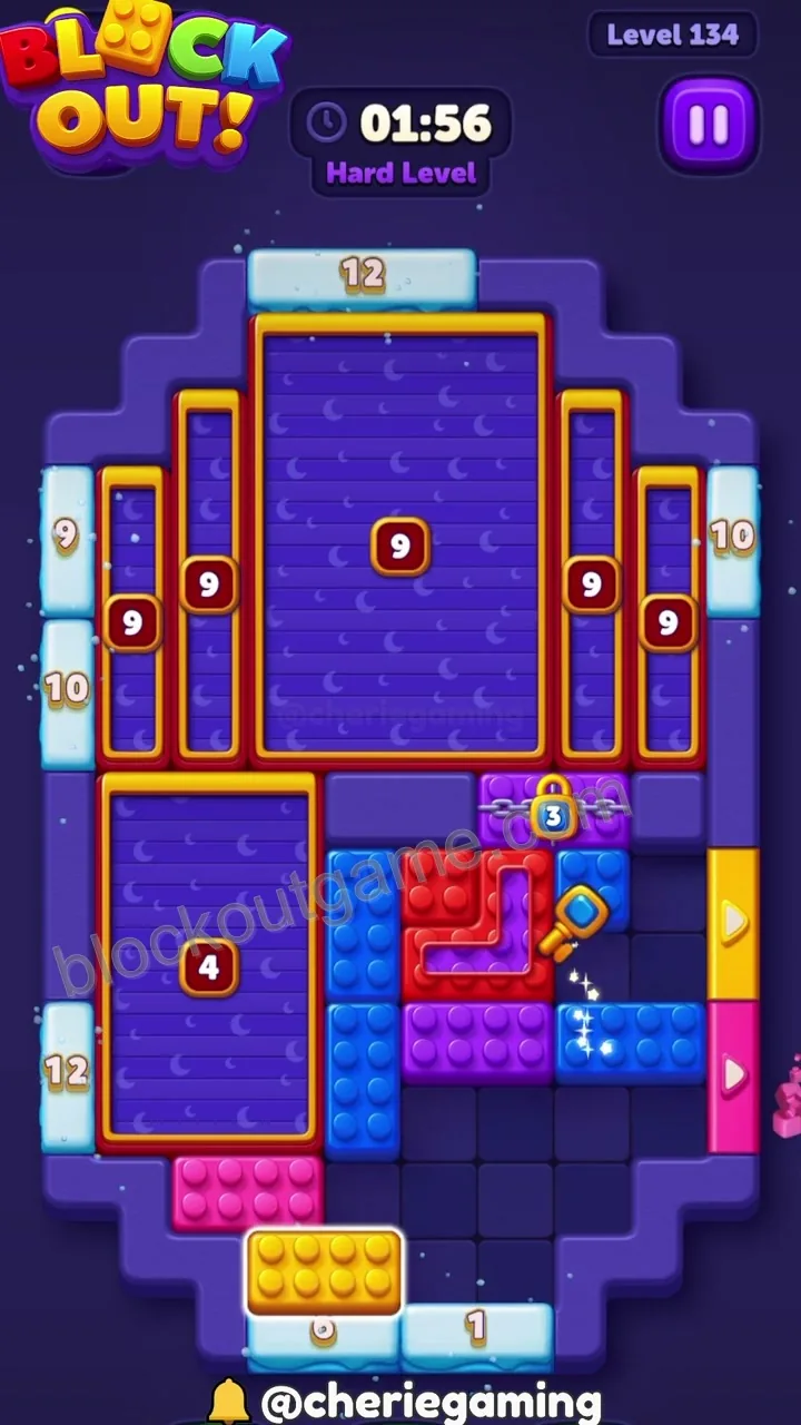 Block Out Level 134 step 4