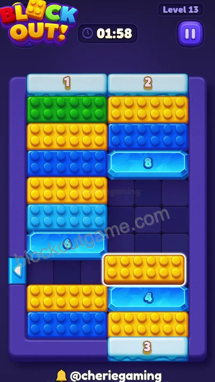 Block Out Level 13 step 5