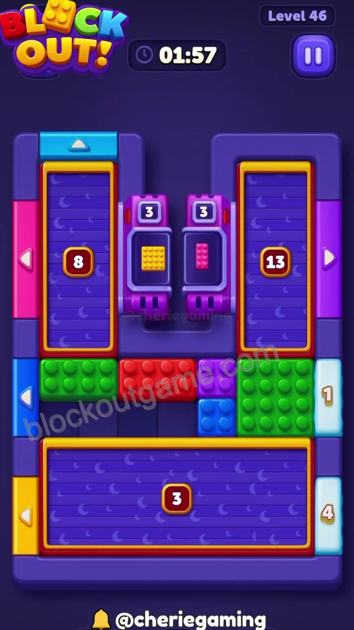 Block Out Level 46 step 2