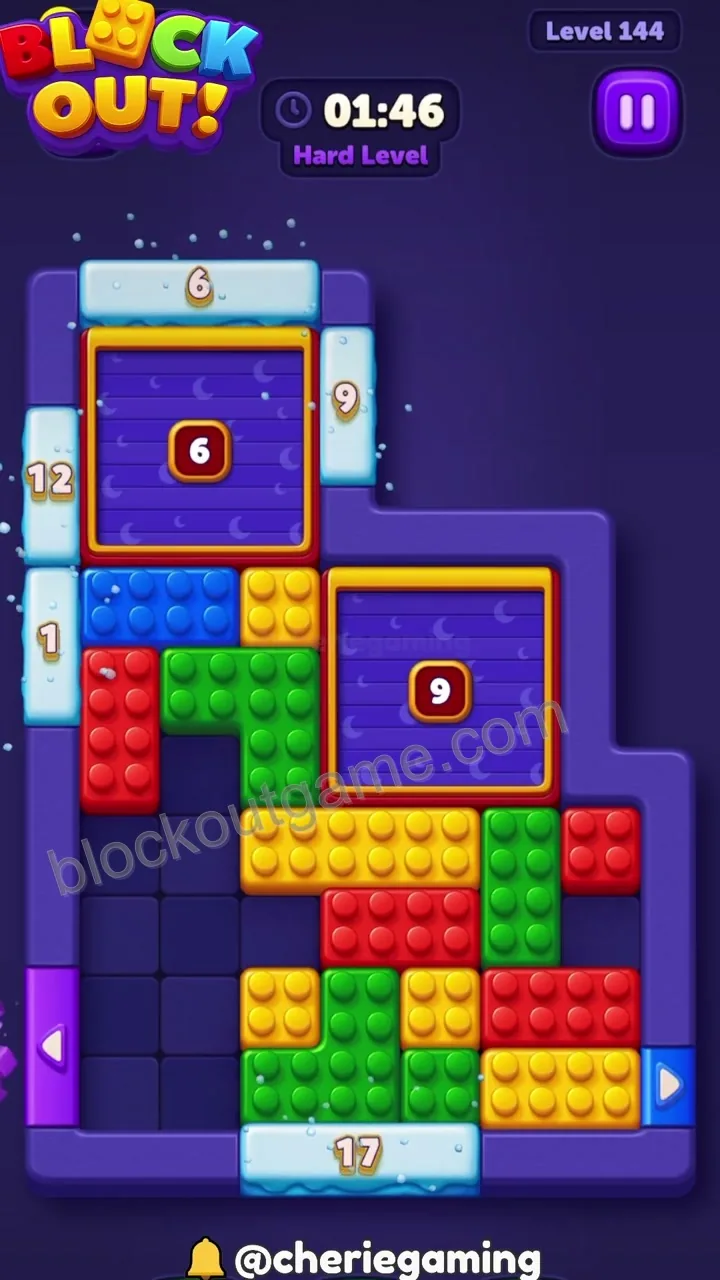 Block Out Level 144 step 6