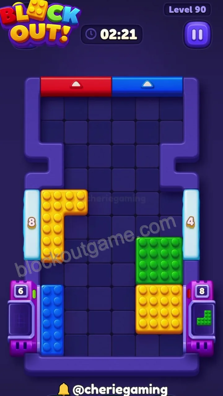 Block Out Level 90 step 4