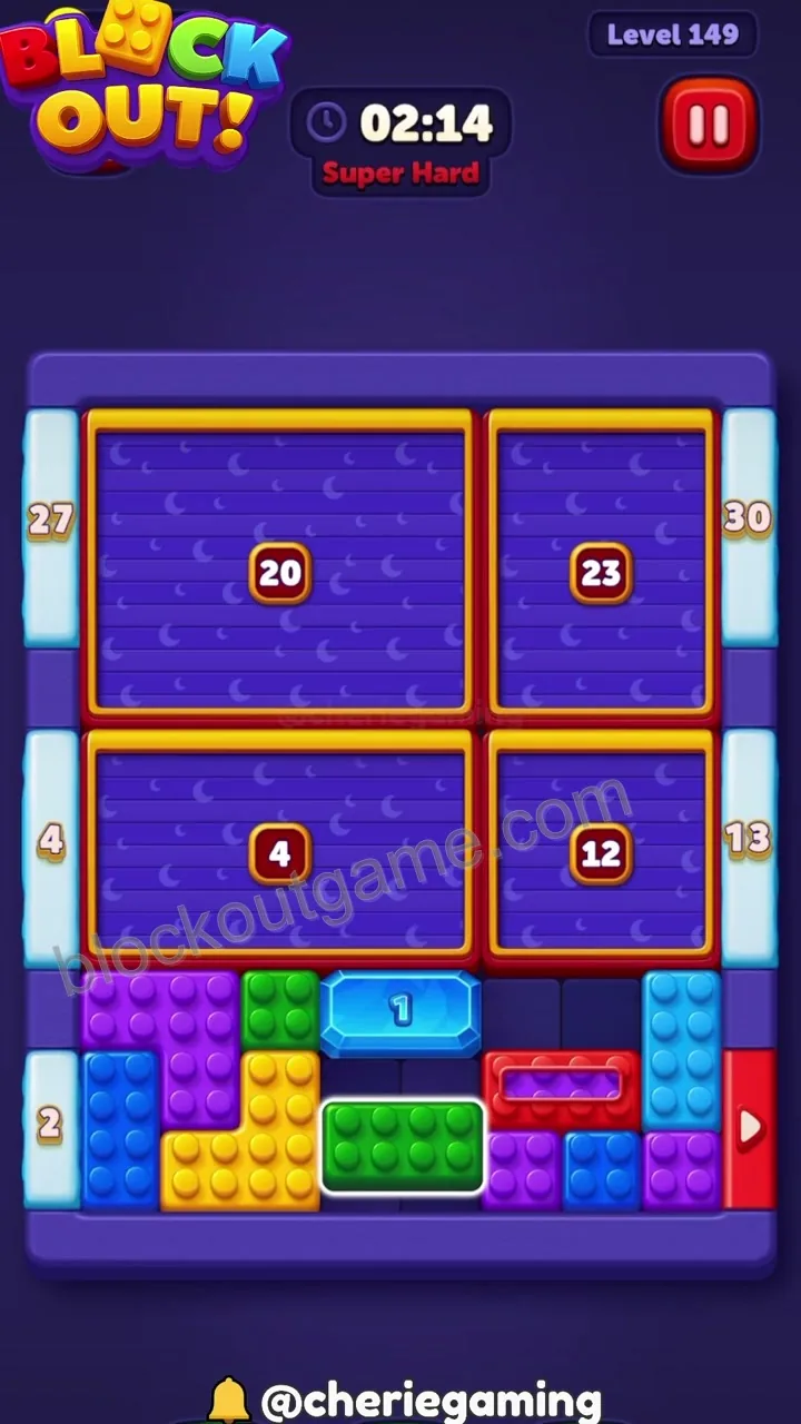 Block Out Level 149 step 3