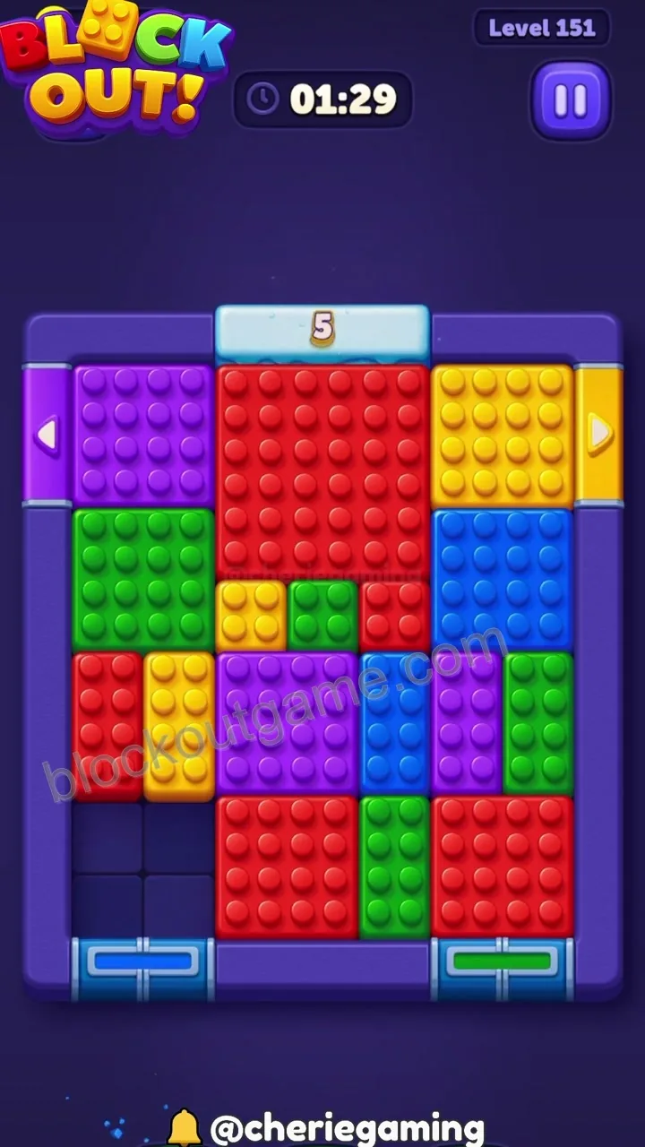 Block Out Level 151 step 2