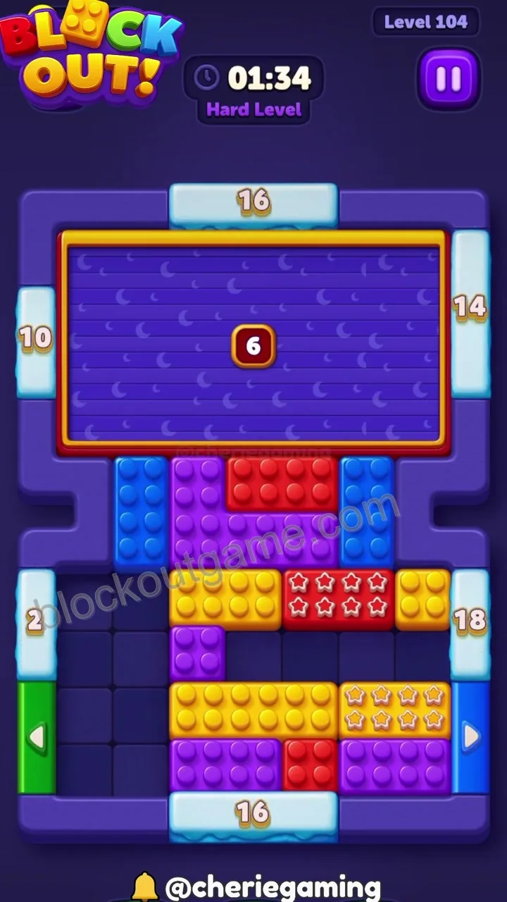 Block Out Level 104 step 5