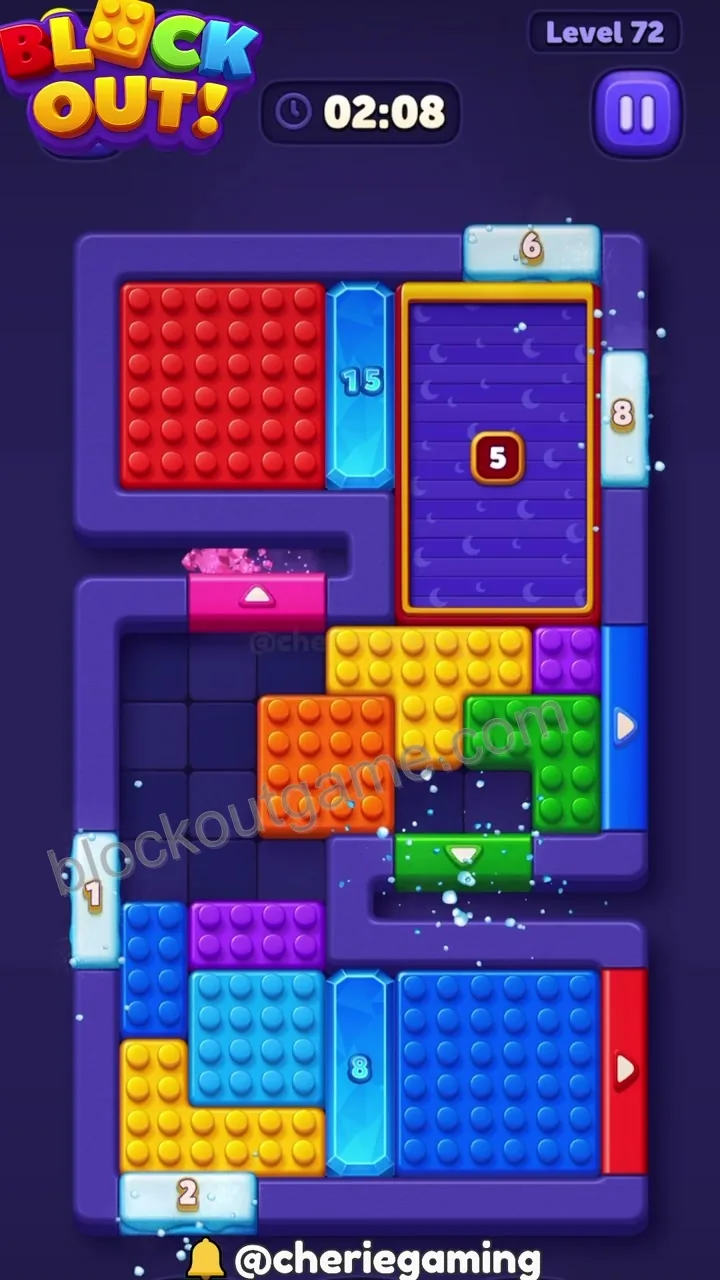 Block Out Level 72 step 3