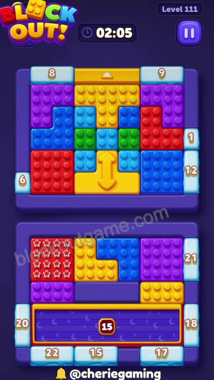 Block Out Level 111 walkthrough preview