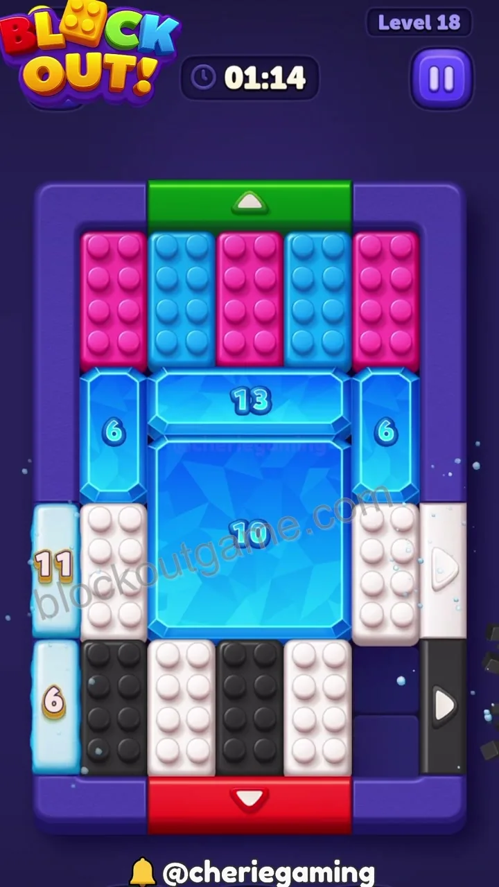 Block Out Level 18 step 2