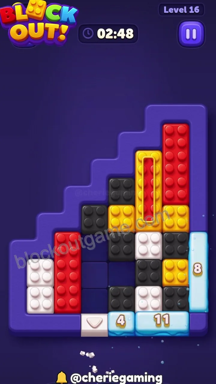 Block Out Level 16 step 4
