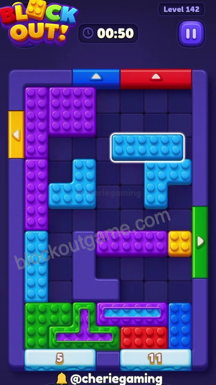 Block Out Level 142 step 7