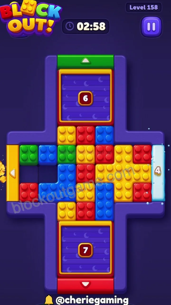 Block Out Level 158 step 2