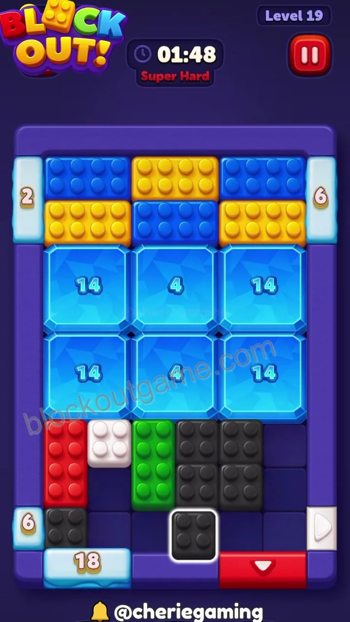 Block Out Level 19 step 4