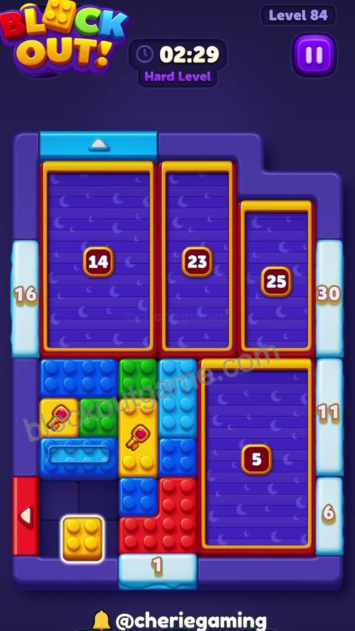 Block Out Level 84 step 2