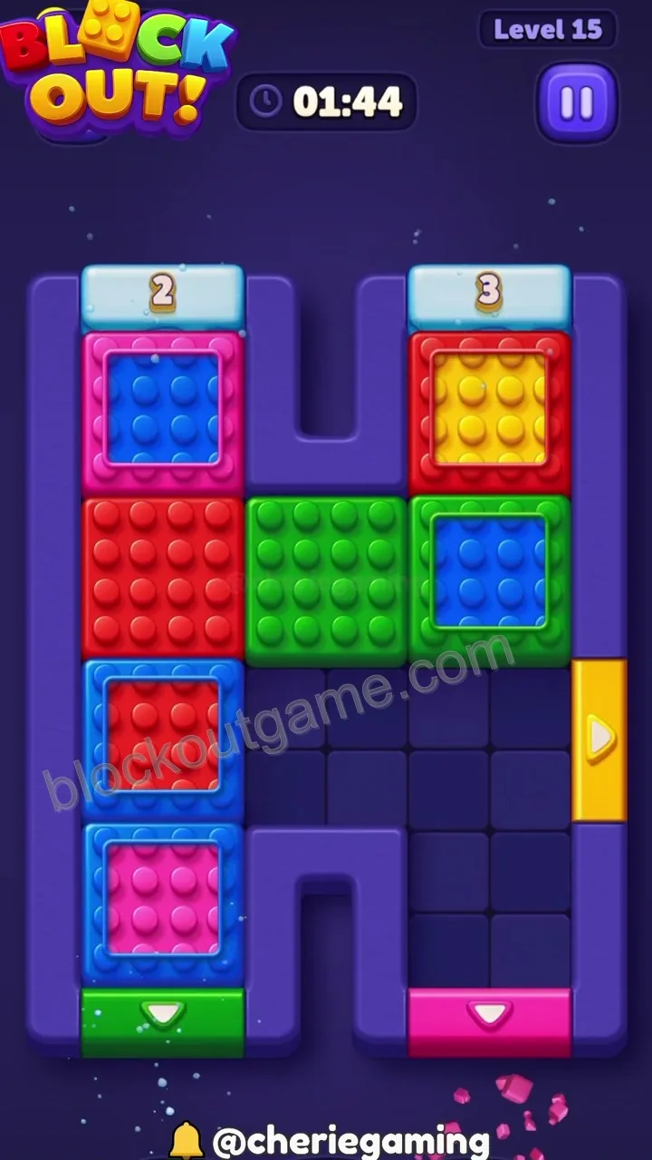 Block Out Level 15 step 5