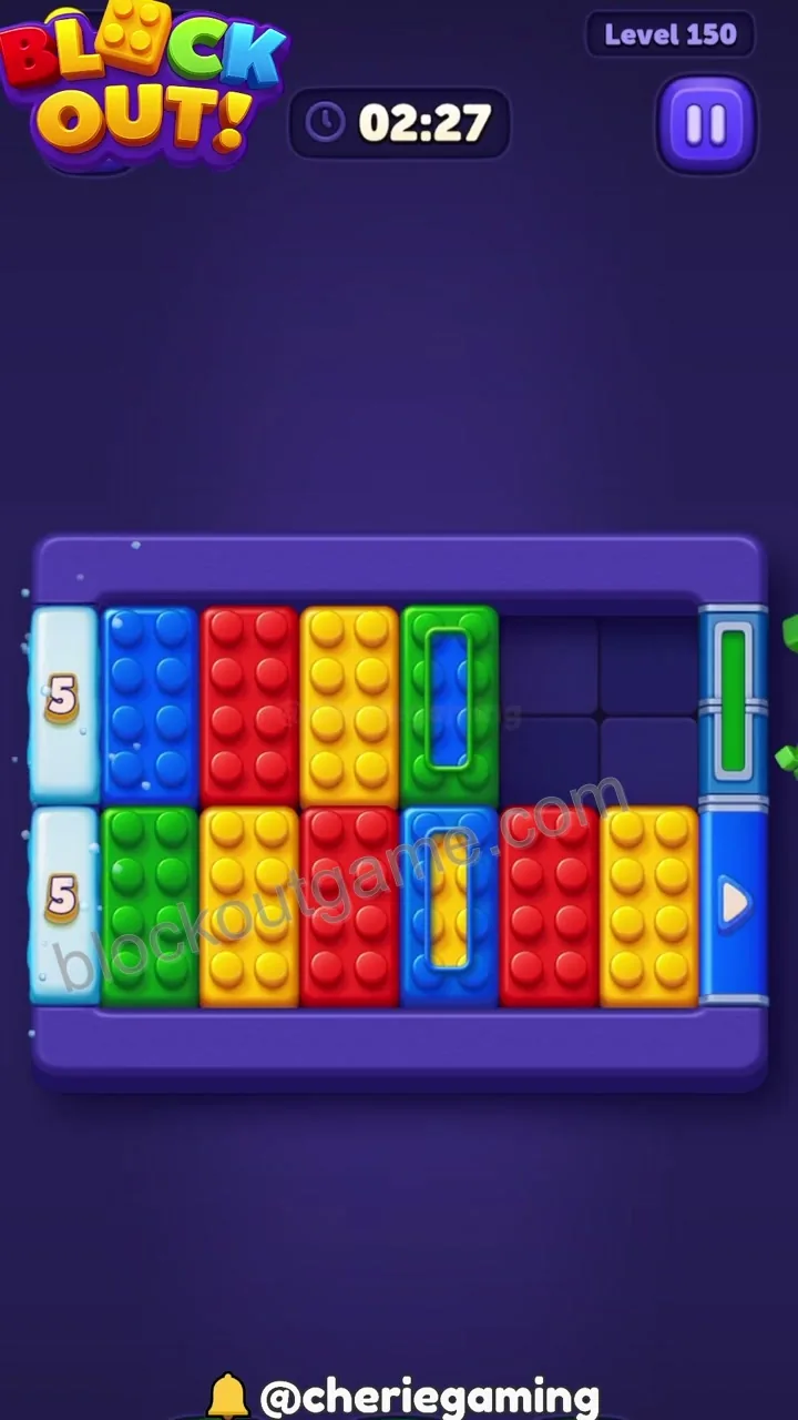 Block Out Level 150 step 3