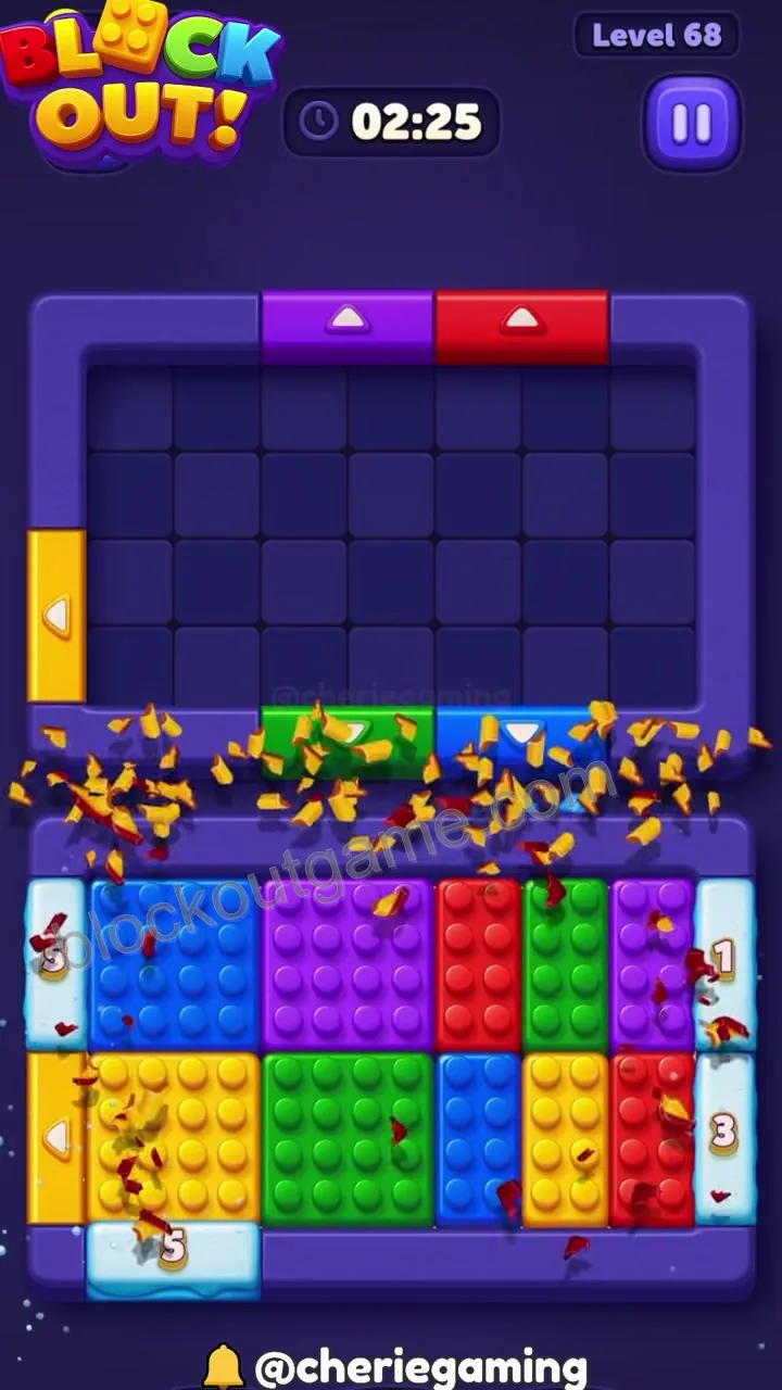 Block Out Level 68 step 6