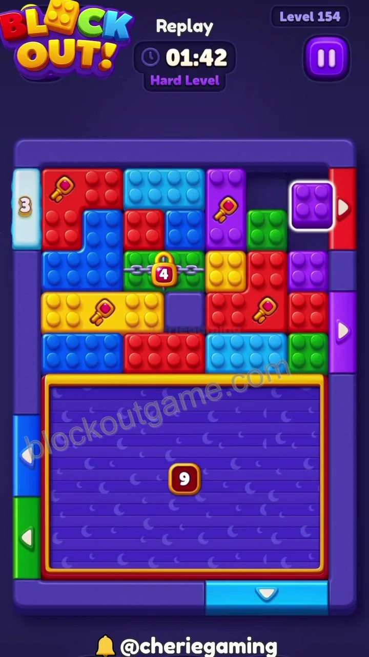 Block Out Level 154 step 7