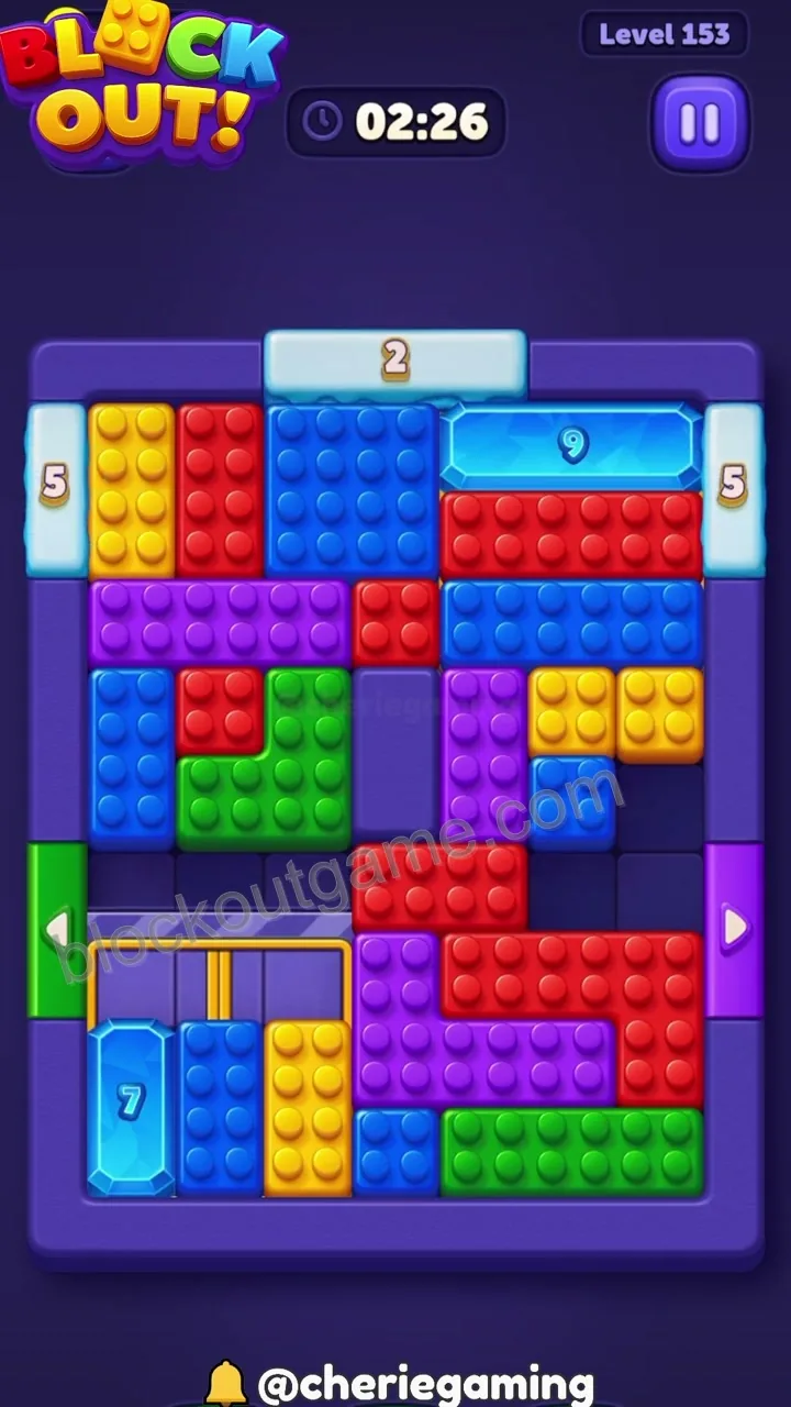Block Out Level 153 step 4