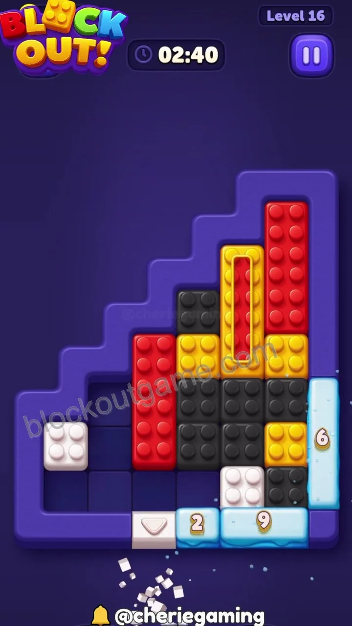 Block Out Level 16 step 5